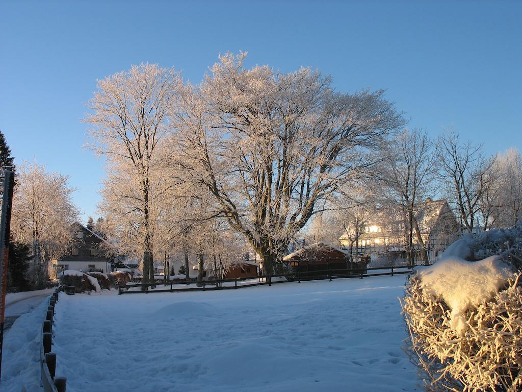 Ferienwohnungen Landgasthof Gilsbach Winterberg Exterior foto